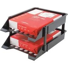 DEFLECTO DEF 63304 - Deflecto SuperTray Countertop Tray - 2 Tier(s) - 2.5 Height 