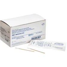 MEDLINE INDUSTRIES INC MII MDS202105 - Medline Sterile Cotton-Tipped Applicators - 200Box - White