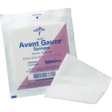 MEDLINE INDUSTRIES INC MII NON25444 - Medline Avant Nonsterile Gauze Nonwoven Sponges - 4 Ply - 4 