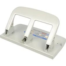 Carl Manufacturing USA CUI 63040 - CARL Heavy-duty 3-Hole Punch with Tray - 3 Punch Head(s) - 4
