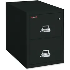 FireKing Security Group FIR 22125CBL - FireKing Insulated Two-Drawer Vertical File - 20.8 x 25 x 27