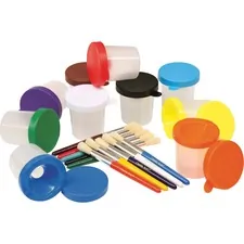 PACON CORPORATION 5104 - Creativity Street Color-coordinated Painting Set - Art, Pain
