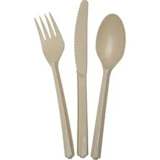 National Industries For the Blind 7360015643560 - SKILCRAFT Biobased Cutlery Set - 3 Piece(s) - 1200Box - 1 x 
