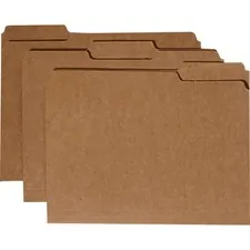 National Industries For the Blind 7530002815939 - SKILCRAFT Medium Kraft Paperboard File Folder - 8 12 x 11 - 
