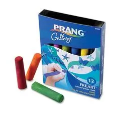 DIXON TICONDEROGA CO. DIX 15360 - Dixon Prang Freart Oversized Chalk - 4 Length - 1 Diameter -