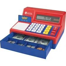 Learning Resources LRN LER2629 - Pretend & Play Pretend CalculatorCash Register - ThemeSubjec