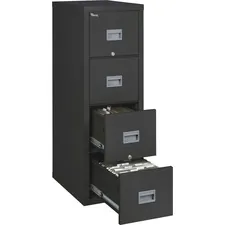 FireKing Security Group FIR 4P1825CBL - FireKing Patriot Series 4-Drawer Vertical Files - 17.7 x 25 
