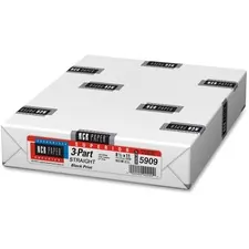 Appvion Inc NCR 5909 - NCR Paper Superior Inkjet Carbonless Paper - White, Canary, 