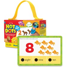 Educational Insights EII 2353 - Hot Dots Jr. Numbers Card Set - Educational - 36  Set