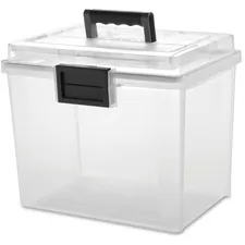 IRIS IRS 110350 - IRIS Weather Tight Portable File Box - External Dimensions: 