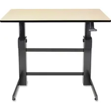 ERGOTRON ERG 24271928 - Ergotron WorkFit-D, Sit-Stand Desk (Birch Surface) - Birch R