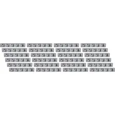 Genuine Joe GJO 12504CT - Joe Cleaning Tool Wall Organizer Rack - 5 x Broom - 3.8 Heig