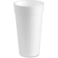 Genuine Joe GJO 25251 - Joe Styrofoam Cup - 24 fl oz - 300  Carton - White - Foam - 
