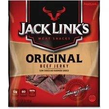 Jack Links NZ Ltd JCK 87631 - Jack Links Beef Jerky - - Carton - 1  Bag