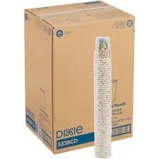 GEORGIA PACIFIC DXE 5338CDCT - Dixie PerfecTouch Insulated Paper Hot Coffee Cups by GP Pro 
