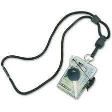 National Industries For the Blind 8455016259782 - SKILCRAFT Neck Lanyard Waterprf Multi ID Holder - Plastic - 