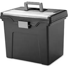 IRIS IRS 110977 - IRIS Portable Letter-size File Box - External Dimensions: 13