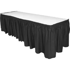 Genuine Joe GJO 11916CT - Joe Nonwoven Table Skirts - 14 ft Length x 29 Width - Adhesi