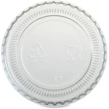 Genuine Joe GJO 19061 - Joe Portion Cup Lid - 2500  Carton - Transparent, Clear
