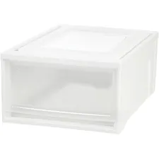 IRIS IRS 129771 - IRIS Stackable Storage Box Drawer - External Dimensions: 19.