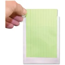 Ashley Productions Inc ASH 10408 - Ashley Library Pockets - 5.3 Height x 3.5 Width - Clear - 25