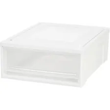 IRIS IRS 129770 - IRIS Stackable Storage Box Drawer - External Dimensions: 19.