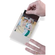 Ashley Productions Inc ASH 10407 - Ashley PhotoIndex Card Pocket - Clear - Plastic - 4.5 Width 