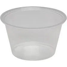 GEORGIA PACIFIC DXE PP40CLEAR - Dixie Portion Cup Lids by GP Pro - 4 fl oz - 2400  Carton - 