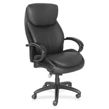 LA-Z-BOY CHAIR COMPANY LZB 48081 - La-Z-Boy Chair - Memory Foam Seat - High Back - Black - Faux