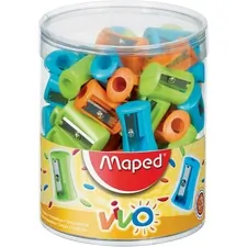 Maped HLX 506300 - Helix Vivo Single-hole Sharpener - 1 Hole(s) - Assorted - 75
