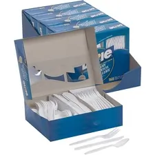 GEORGIA PACIFIC DXE CM168CT - Dixie Heavyweight Disposable Forks, Knives & Spoons Combo Bo