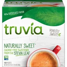 Cargill Inc TRU 8890 - Truvia Sweetener Packets - Natural Sweetener - 400Carton
