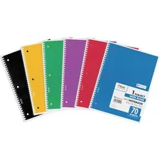 MEAD PRODUCTS MEA 05510BD - Mead Spiral Bound 1-subject Notebooks - 70 Sheets - Spiral -