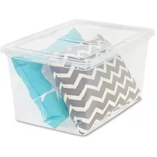 IRIS IRS 200450 - IRIS Deep Modular Snap-tight Lid Clear Box - External Dimens