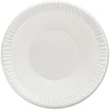 Dart Container Corporation DCC 12BWWQRCT - Dart Classic Laminated Dinnerware Bowl - 125  Pack - Foam, P