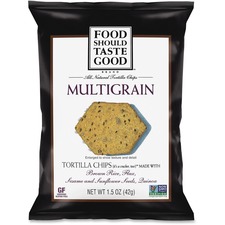 GENERAL MILLS GNM SN81233 - General Mills Multigrain Tortilla Chips - Fat-free, Non-GMO,