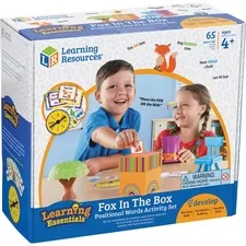 Learning Resources LRN LER3201 - Learning Resources Fox In The Box Word Activity Set - ThemeS
