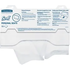 KIMBERLY CLARK 07140 - Scott Personal Seats - 15 Width x 17 Length - For Toilet - 1