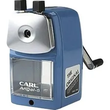 Carl Manufacturing USA CUI 19016 - CARL Angel-5 Pencil Sharpener - Desktop - Steel, Aluminum - 