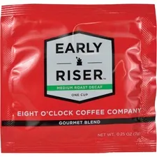 Diplomat Coffee CFP CCFEOC1D - Eight OClock Coffee Early Riser Medium Roast Decaf Coffee So