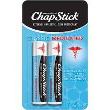 GlaxoSmithKline plc GKC 72070 - ChapStick Medicated Lip Balm - Medicated - Applicable on Lip