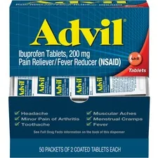 GlaxoSmithKline plc GKC 15489 - Advil Coated Tablets - For Pain, Headache, Backache, Menstru