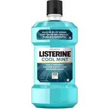 JOHNSON & JOHNSON JOJ 42735 - LISTERINE Cool Mint Antiseptic Mouthwash - For Bad Breath, C
