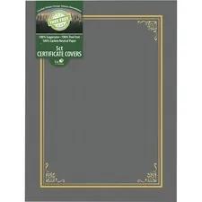 GEOGRAPHICS GEO 49114 - Geographics Letter Certificate Holder - 8 12 x 11 - Gray - 1