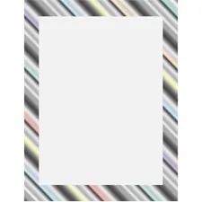 GEOGRAPHICS GEO 24758 - Geographics Rainbow Dazzle Design Poster Board - Fun and Lea