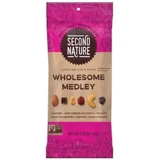 KAR'S NUTS KAR 1170 - Second Nature Wholesome Medley Trail Mix - Low Sodium, Glute
