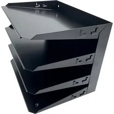 Huron HUR HASZ0152 - Huron Horizontal Slots Desk Organizer - 4 Compartment(s) - 9