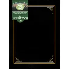 GEOGRAPHICS GEO 49029 - Geographics Letter Certificate Holder - 8 12 x 11 - Black - 