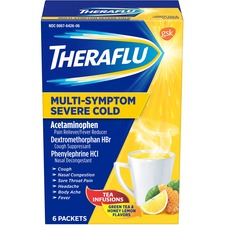 GlaxoSmithKline plc GKC 91706 - Theraflu Multi-Sympton Severe Cold & Cough Medicine - For Co
