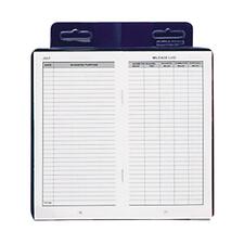 Dome Enterprises DOM 771 - Dome Deluxe Auto Mileage Log Book - 3 14 x 6 14 Sheet Size -